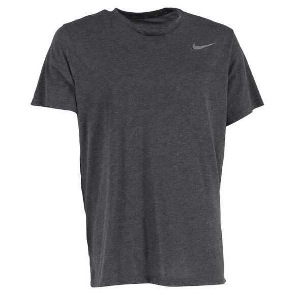 Nike Logo-Print T-Shirt in Grey Polyester